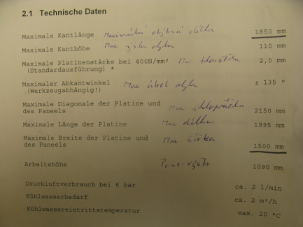 Zdjęcie przedmiotu: Centrum gnące P2 Perfrormer rok 2001