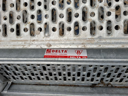 Zdjęcie przedmiotu: Elementy rusztowań elewacyjnych systemu DELTA 70