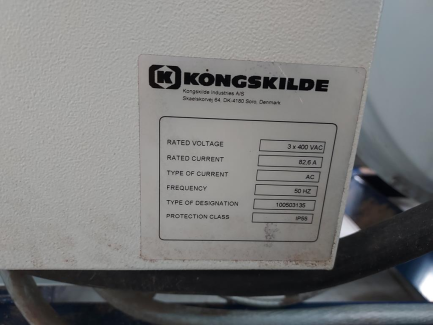 Zdjęcie przedmiotu: KONGSKILDE SUC 500E pneumatic conveyor