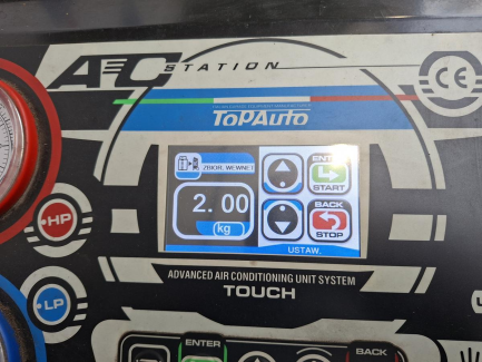 Zdjęcie przedmiotu: Станція обслуговування кондиціонерів TOPAUTO RR700