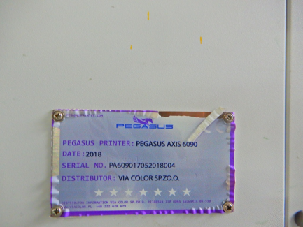 Zdjęcie przedmiotu: PEGASUS AXIS 6090 UV plotter