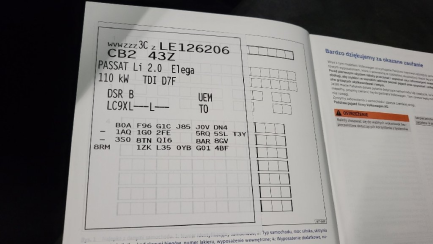 Zdjęcie przedmiotu: Volkswagen Passat 2.0 TDI EVO Elegance DSG