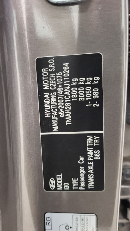 Zdjęcie przedmiotu: Hyundai i30 Wagon 1.5 DPI Classic +