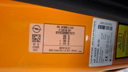 Zdjęcie przedmiotu: OPEL/MOTOWEKTOR MOVANO 2.3 CDTI E6d 3.5t L3H1