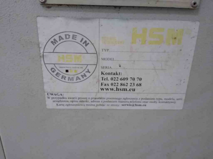 Zdjęcie przedmiotu: Automatic HSM VK 5012 channel baler