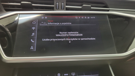 Zdjęcie przedmiotu: Audi A6 35 TDI mHEV S tronic Oświadczenie o utracie DR
