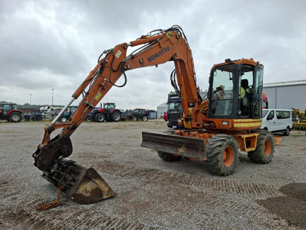 Колісний екскаватор KOMATSU PW98MR-8