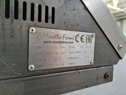 Zdjęcie przedmiotu: Piec elektryczny do pizzy MORELLO FORNI FRV 100 ST