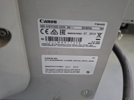 Zdjęcie przedmiotu: CANON imagePRESS C8000VP digital printing machine