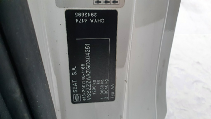 Zdjęcie przedmiotu: Seat Mii 1.0 Reference EU6