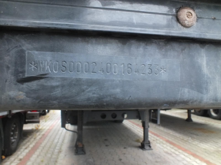 Zdjęcie przedmiotu: KOGEL S24-1 curtain semi-trailer