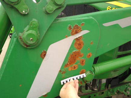 Zdjęcie przedmiotu: John Deere 6430 tractor + KNOCH I front loader