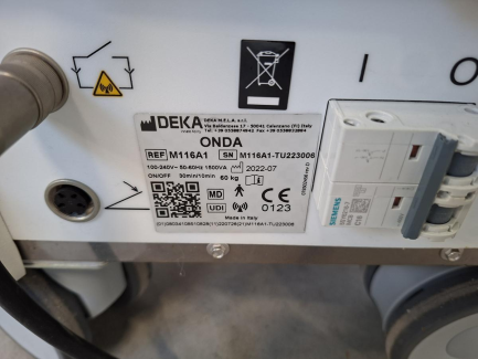 Zdjęcie przedmiotu: Urządzenie medyczne DEKA ONDA wykorzystywane do usuwania cellulitu oraz redukcji tkanki tłuszczowej napinając przy tym zwiotczałą skórę