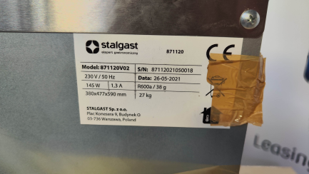 Zdjęcie przedmiotu: Льодогенератор Stalgast 871120