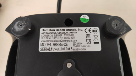 Zdjęcie przedmiotu: Blender HAMILTON BEACH HBB 255-CE RIO