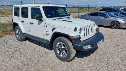Zdjęcie przedmiotu: Jeep Wrangler Sahara Aut. Unlimited JL E6d Oświadczenie o utracie DR