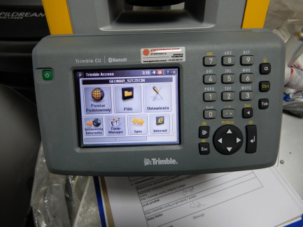 Zdjęcie przedmiotu: Tachimetr robotyczny Trimble S5 2"  DR PLUS