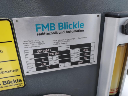 Zdjęcie przedmiotu: Chiron FZ15 W HS machining center