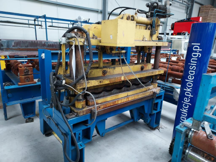 Zdjęcie przedmiotu: A line for the production of BUD-MASZ D-23F metal roof tiles