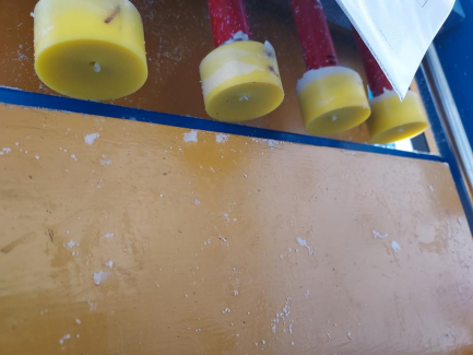 Zdjęcie przedmiotu: Pneumatic press for HEGAM PP-200 candle inserts