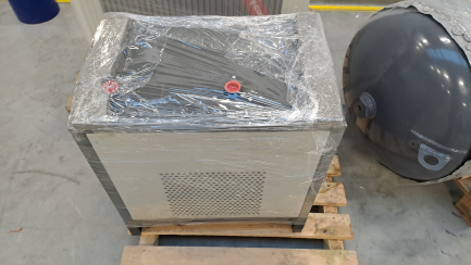 Zdjęcie przedmiotu: LUFT 1000 screw compressor + IZBERG N10S refrigeration dryer + KP-500-11 vertical expansion tank