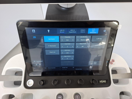 Zdjęcie przedmiotu: SAMSUNG HS40 ultrasound machine with accessories