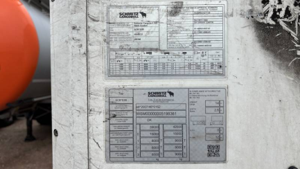 Zdjęcie przedmiotu: SCHMITZ SKO 24 FP45 COOL/13.4 36.0t Oświadczenie o utracie DR
