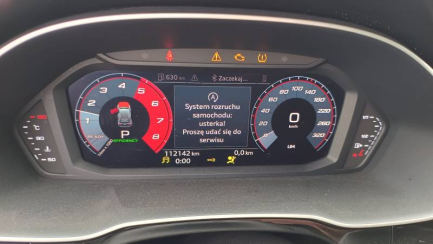 Zdjęcie przedmiotu: Audi RSQ3 S tronic Oświadczenie o utracie DR
