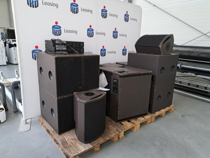 Zdjęcie przedmiotu: Zestaw sprzętu nagłośnieniowego firmy L-ACOUSTICS 