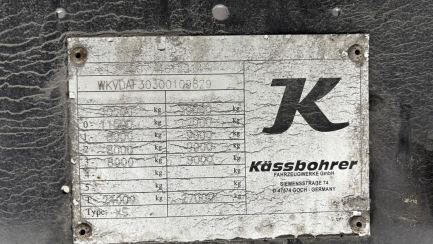 Zdjęcie przedmiotu: KASSBOHRER MEGA Skrzyniowa