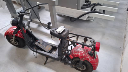Zdjęcie przedmiotu: Shansu Egreen moped Unable to determine mileage!