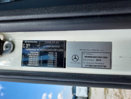 Zdjęcie przedmiotu: Mercedes-benz Actros E6 18.0t