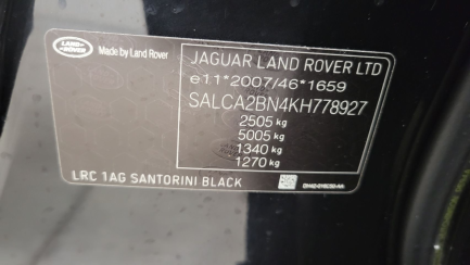 Zdjęcie przedmiotu: LAND ROVER Discovery Sport 2.0 TD4 SE