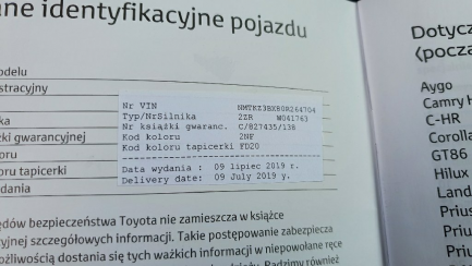 Zdjęcie przedmiotu: Toyota TOYOTA C-HR Hatchback