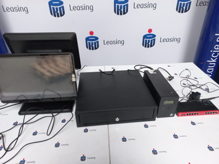 Zdjęcie przedmiotu: IT Equipment Kit (15.6" All-In-One Pos Dual Screen Computer, Cash Drawer, MikroTik, UPS)