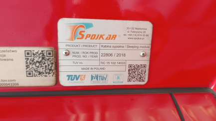 Zdjęcie przedmiotu: VOLKSWAGEN/CARPOL CRAFTER 35 TDI-CR E6 3.5t