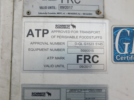 Zdjęcie przedmiotu: AUCTION OF THE DAY SCHMITZ CARGOBULL AG SKO 24L-13.4 Refrigerator