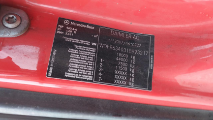 Zdjęcie przedmiotu: Mercedes-benz Actros E6 18.0t