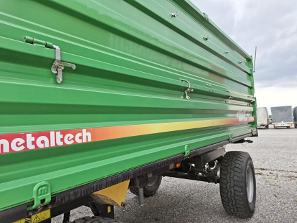 Zdjęcie przedmiotu: Agricultural trailer with tipping METAL TECH DB 12