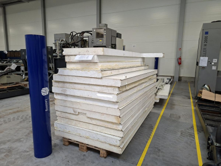 Zdjęcie przedmiotu: Elementy komory chłodniczej o wymiarach 4000x2400x2200 mm