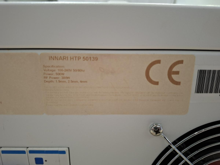 Zdjęcie przedmiotu: Urządzenie kosmetyczne INNARI HTP MONDUNIQ COSMETIQUES PROFESSIONNEL DERMIE PHARM