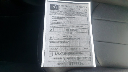 Zdjęcie przedmiotu: Range Rover Evoque 15-19 2.0TD4 SE aut