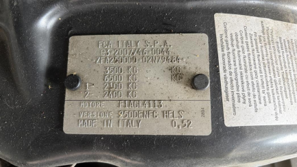 Zdjęcie przedmiotu: Fiat Ducato MAXI 2.3 M-jet E6d 3.5t L4H2 Oświadczenie o utracie DR