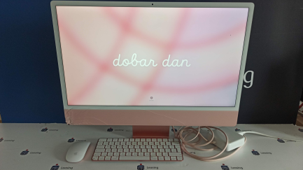 Zdjęcie przedmiotu: Apple iMac Retina 4.5K 24'' M1/16GB/1TB SSD/GPU M1 computer (8 cores) (pink) - new model [Manufacturer's code: Z12Y0006W]