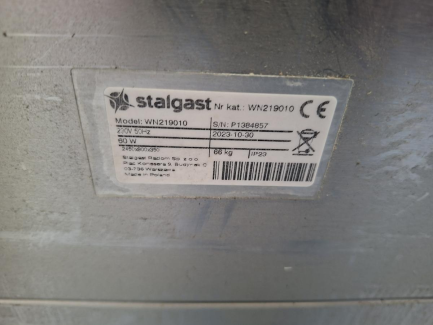 Zdjęcie przedmiotu: STALGAST WN219010 wall hood