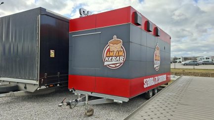 Zdjęcie przedmiotu: PRZYCZEPA GASTRONOMICZNA