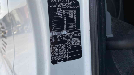 Zdjęcie przedmiotu: MAN TGX E6 18.0t BLS(XXL)
