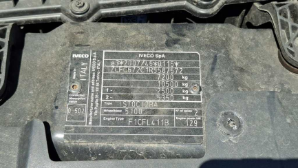 Zdjęcie przedmiotu: Iveco DAILY HI-MATIC E6e 7.2t