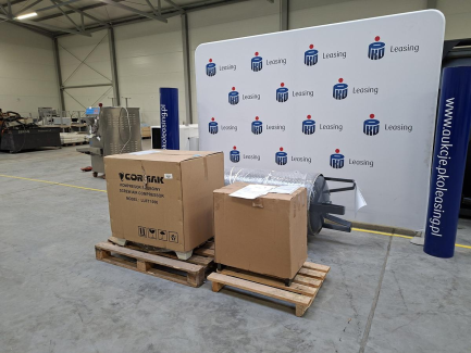 Zdjęcie przedmiotu: Kompresor śrubowy CORMAK LUFT 1000 + osuszacz + zbiornik