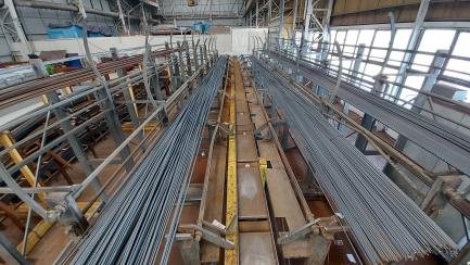 Zdjęcie przedmiotu: Rebar cutting line Shilt Engineering BV (Netherlands) Multibar 300